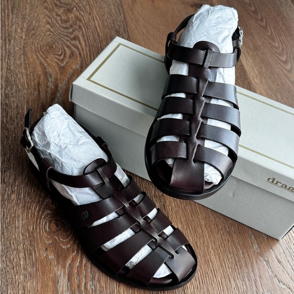 Dragon Leather Fisherman Sandals - Picture 2 of 8